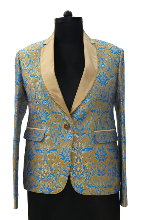 Ladies Blonde Power Blazer