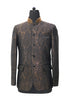 Black and Copper Nehru Jacket