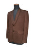 Brown Checkered Smoking Jacket