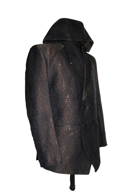 Black and Copper Barge Layne