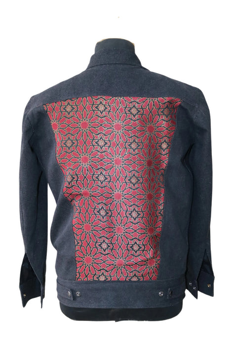 Red Fox Black Denim Jacket