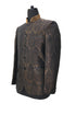 Black and Copper Nehru Jacket