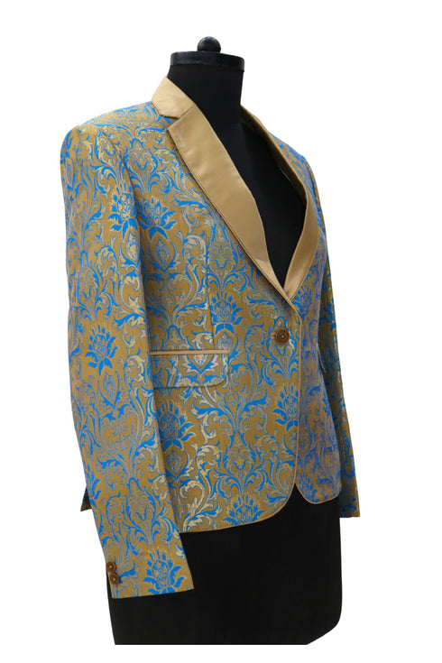 Ladies Blonde Power Blazer