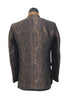 Black and Copper Nehru Jacket