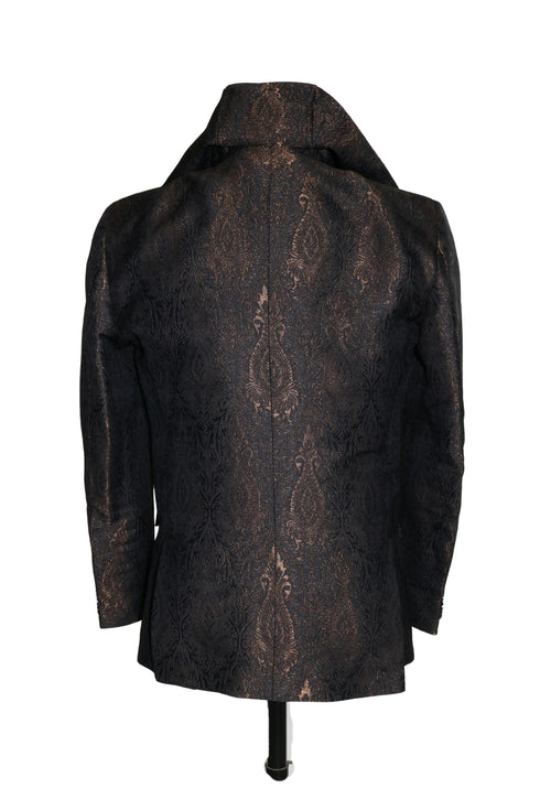 Black and Copper Barge Layne