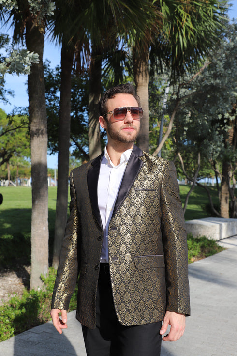 Gold Foil Blazer