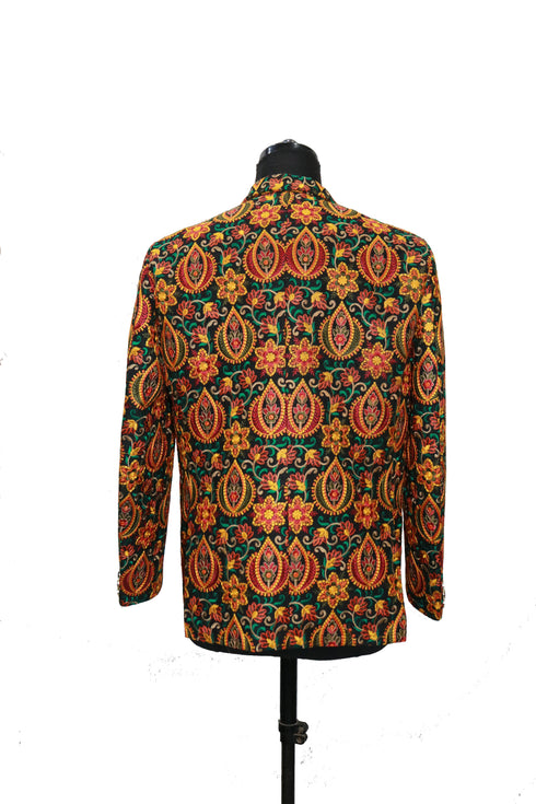 Daisy Chain Embroidered Blazer