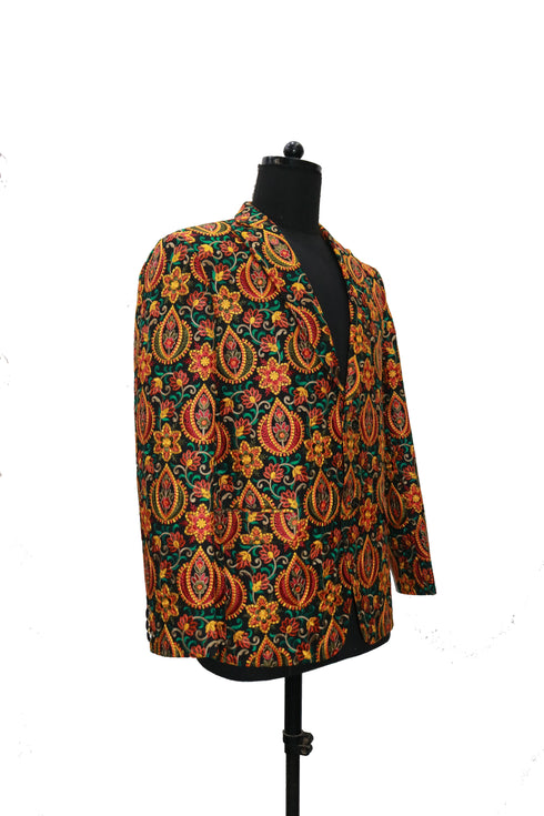 Daisy Chain Embroidered Blazer