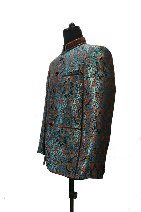 Hand Embroidered Westerfeld Nehru