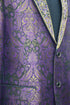 Hand Embroidered Amethyst Blazer