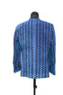 Checkered Velvet Smoking Jacket