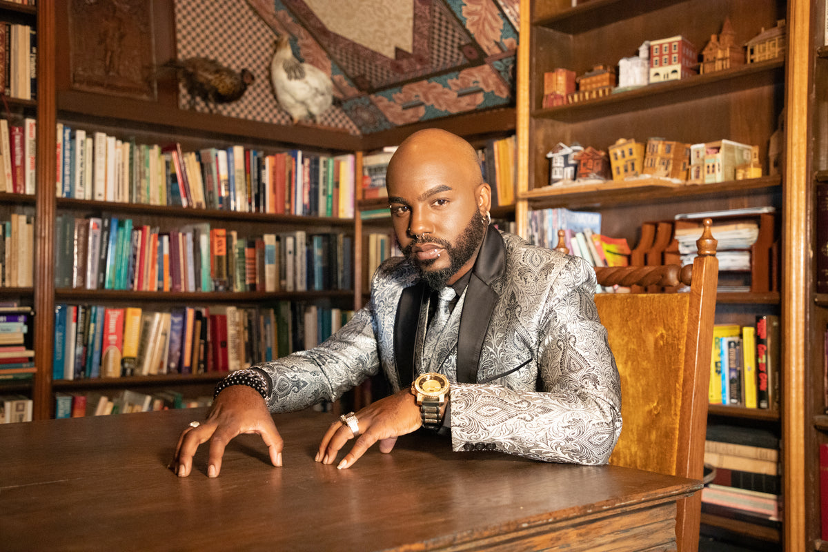 Unique Suit Jackets for Men | Silver Blazer | Freeborn Designs