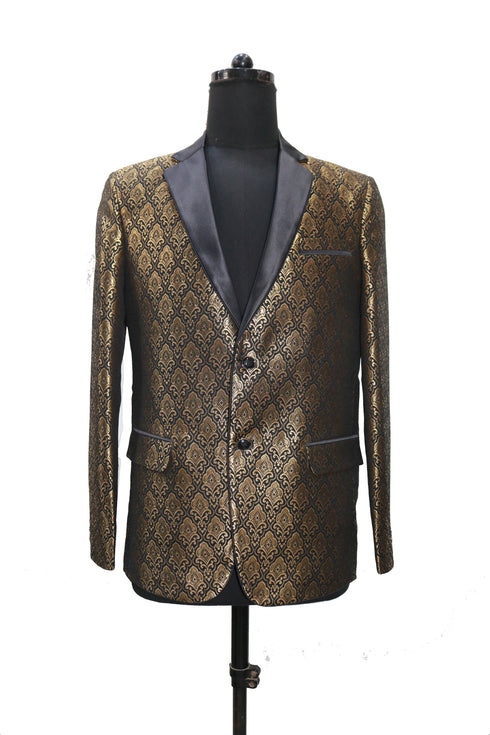 Gold Foil Blazer
