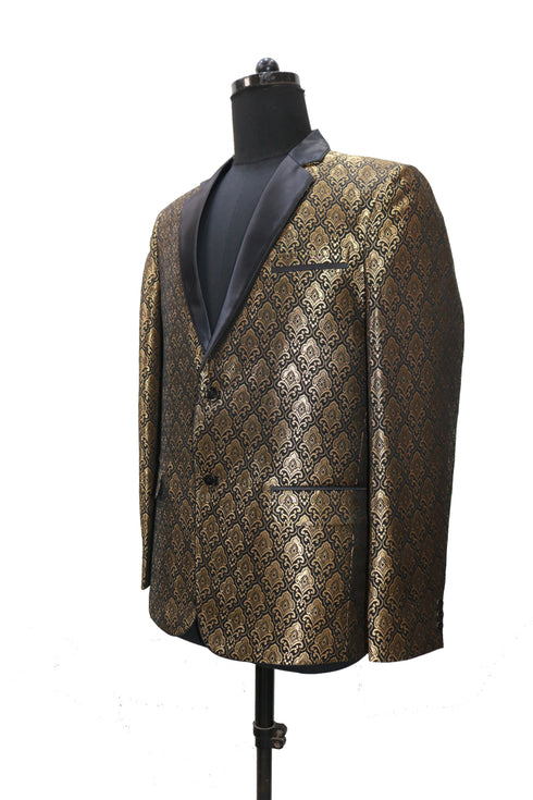Gold Foil Blazer