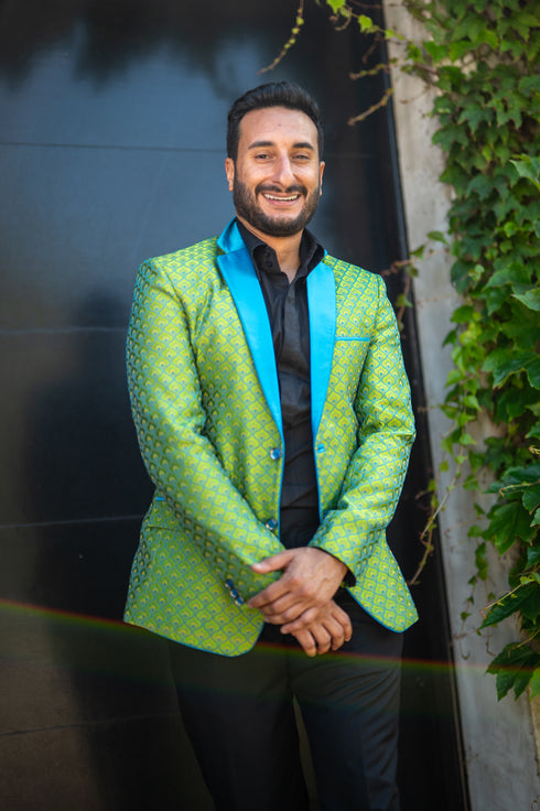 Lime Green Blazer