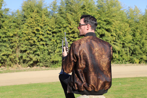 Bronze Bomber Jacket