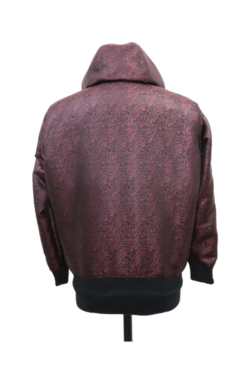 Purple Zip up Bomber Jacket