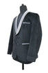 Black Quilted Velvet Smoking Jacket