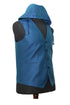 Blue Diamond Hooded Vest