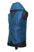Blue Diamond Hooded Vest
