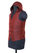 Red Diamond Hooded Vest