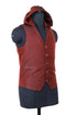 Red Diamond Hooded Vest
