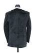 Black Quilted Velvet Smoking Jacket