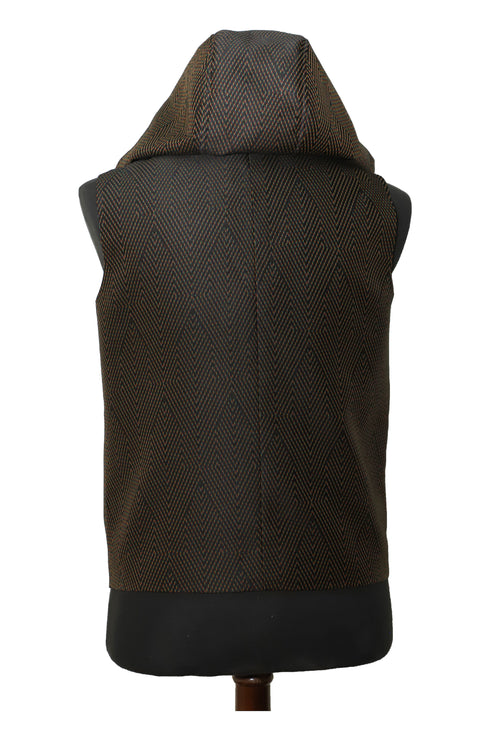 Rainbow Diamond Hooded Vest