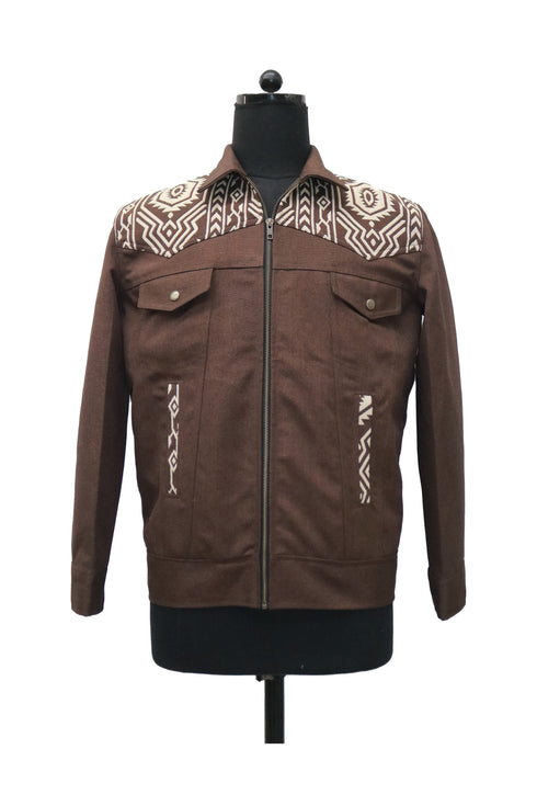 Brown Denim Jacket