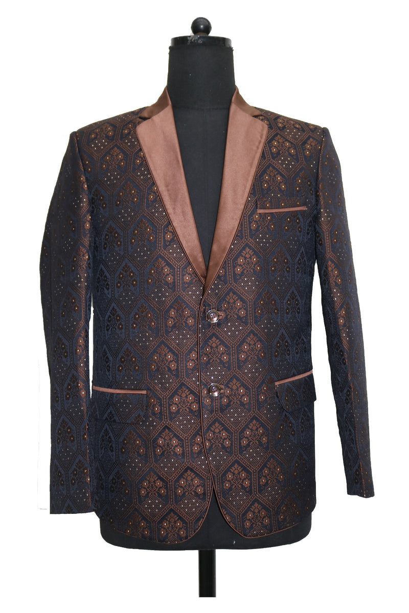 Unique Suit Jackets for Men | Bronze Blazer | Freeborn Designs